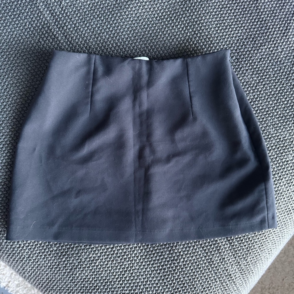 Black A&F Scarlett Mini Skort